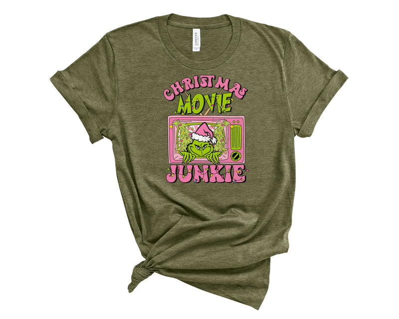 Christmas Movie Junkie - Graphic Tee