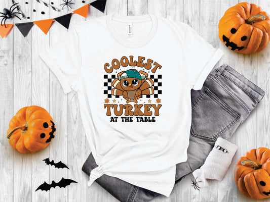 Coolest Turkey At The Table - Transfer