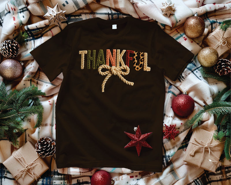 Coquette Crochet Thankful - Transfer