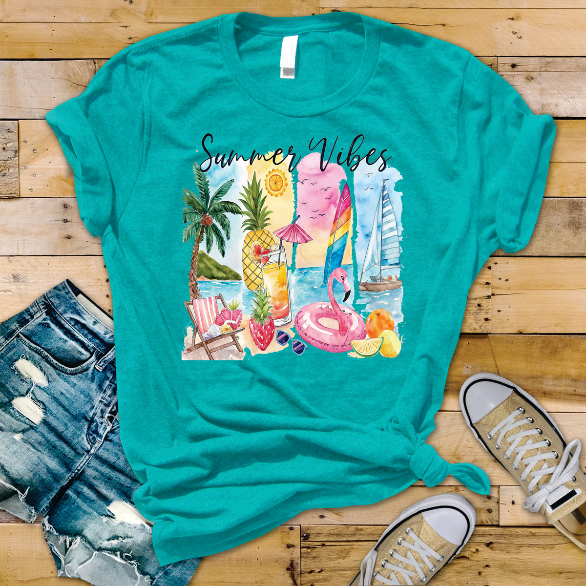 Coquette Retro Summer Vibes - Transfer