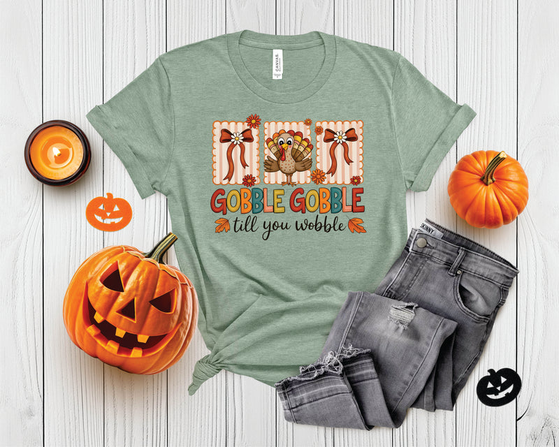 Coquette Seersucker Gobble Gobble - Transfer