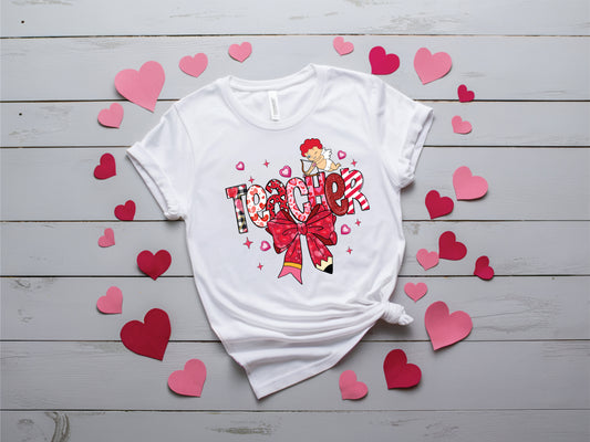 Cupid Teacher Doodle - Transfer