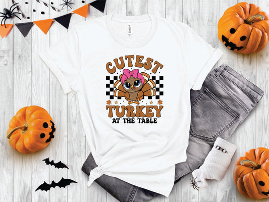 Cutest Turkey At The Table - Transfer