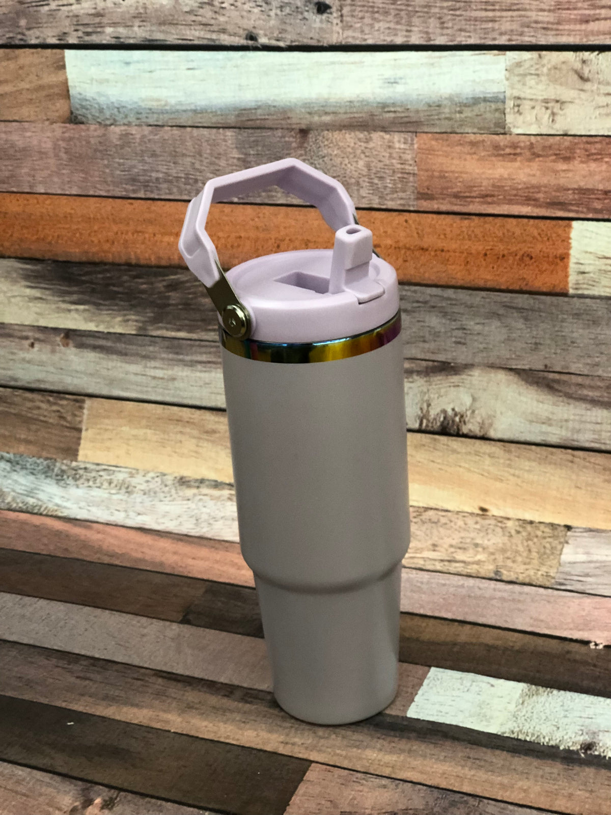 30oz Rainbow Water Bottles Powder Coated