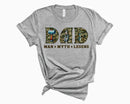 Dad Camo Man Myth Legend - Transfer