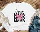 Dance MAMA Pink Bow Stacked - Transfer