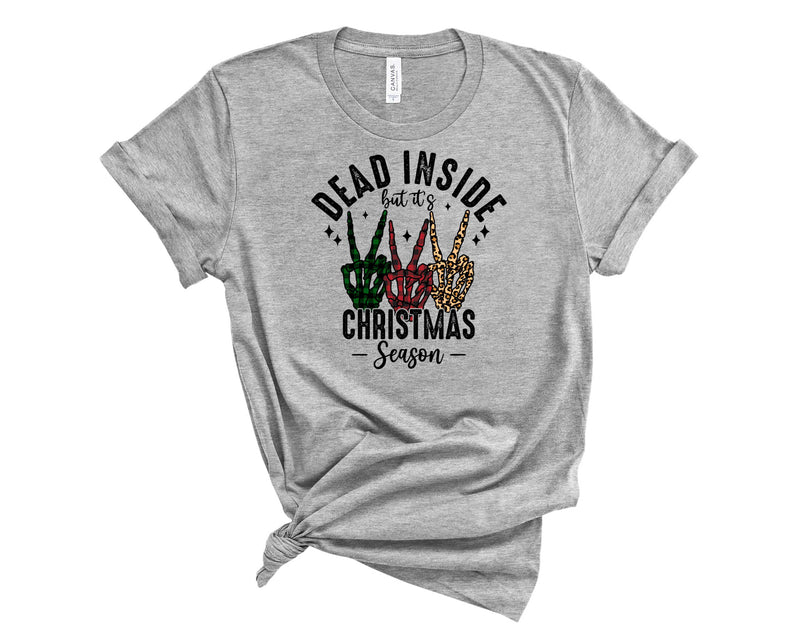 Dead Inside But It's Christmas (Short Sleeve) - Graphic Tee