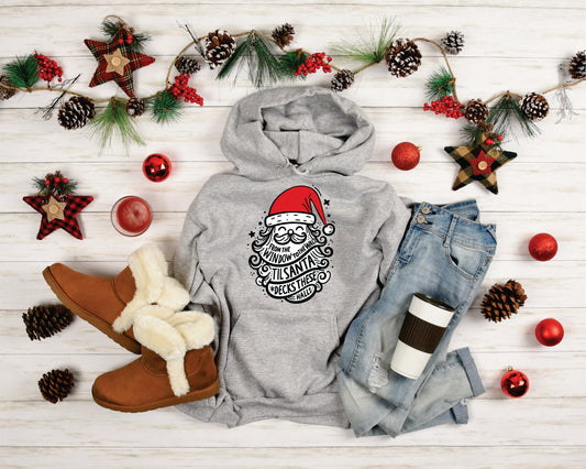 Deck The Halls Santa - Transfer