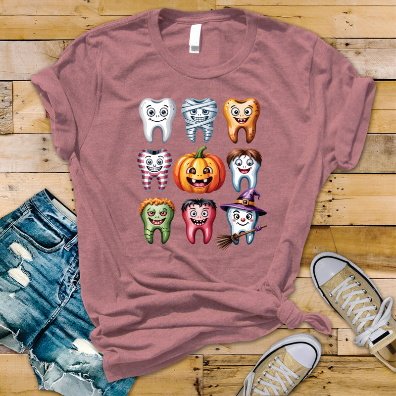 Dentist Halloween Collage - Transfer