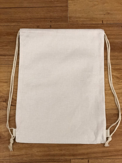 Sublimation Burlap Drawstring Bag