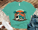 Enjoy Summer Surf Skull- Transfer