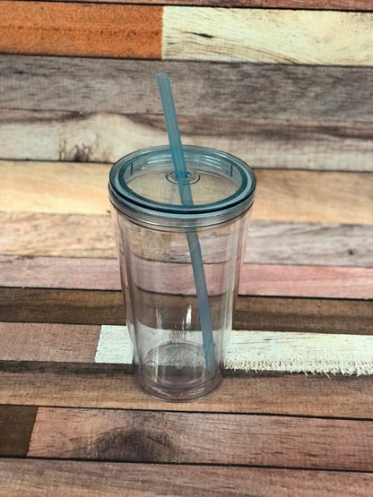 16oz Snowglobe Tumbler