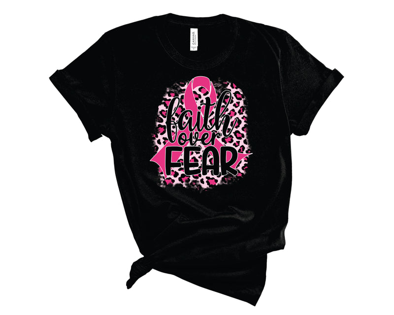 Faith Over Fear BC Leopard - Graphic Tee