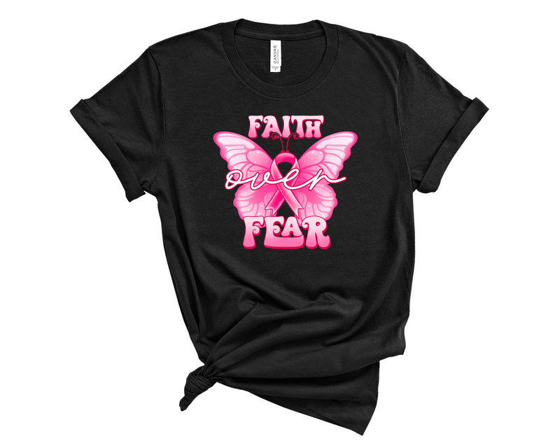 Faith Over Fear Butterfly BC - Graphic Tee