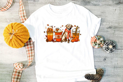 Fall Dog Coffee Cups - Transfer