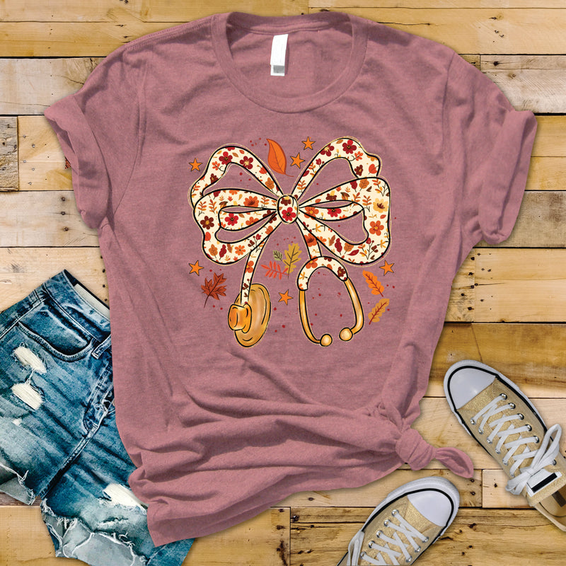 Fall Leaves Stethoscope - Transfer
