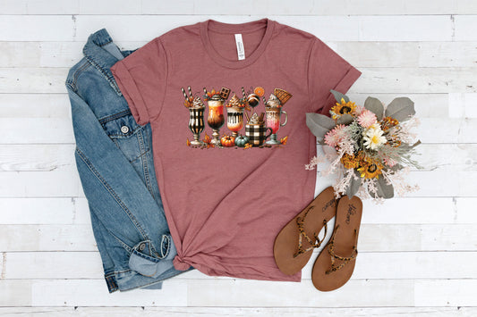 Fall Pumpkin Drinks - Transfer