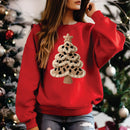 Faux Yarn Leopard Tree - Transfer