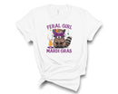 Feral Girl Mardi Gras - Transfer