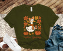 Floral Autumn Feeling Goosey - Transfer