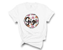 Floral Circle GiGi- Transfer