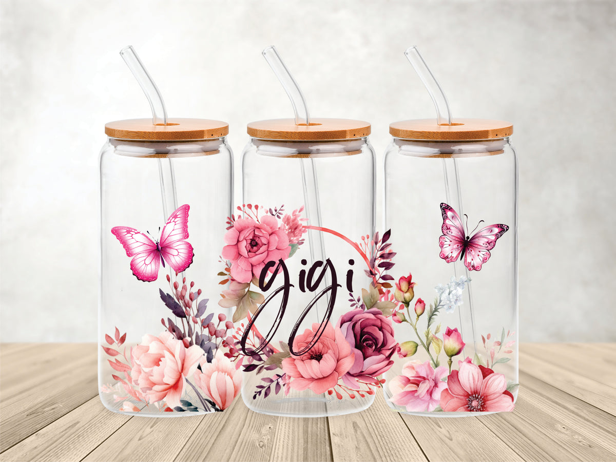 Floral GiGi - UV DTF Wrap
