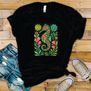 Floral Seahorse- Transfer