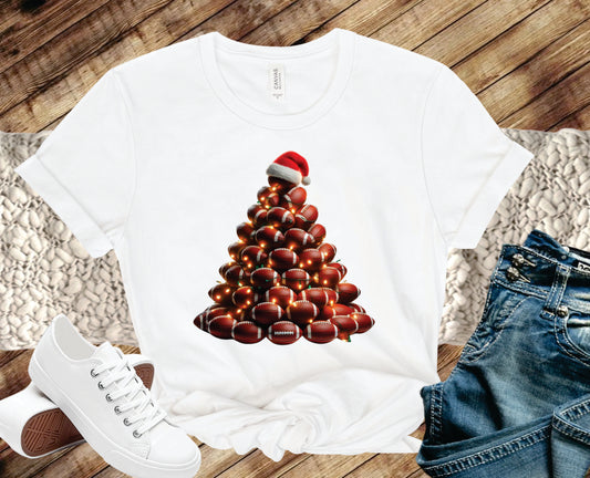 Football Christmas Tree- Transfer