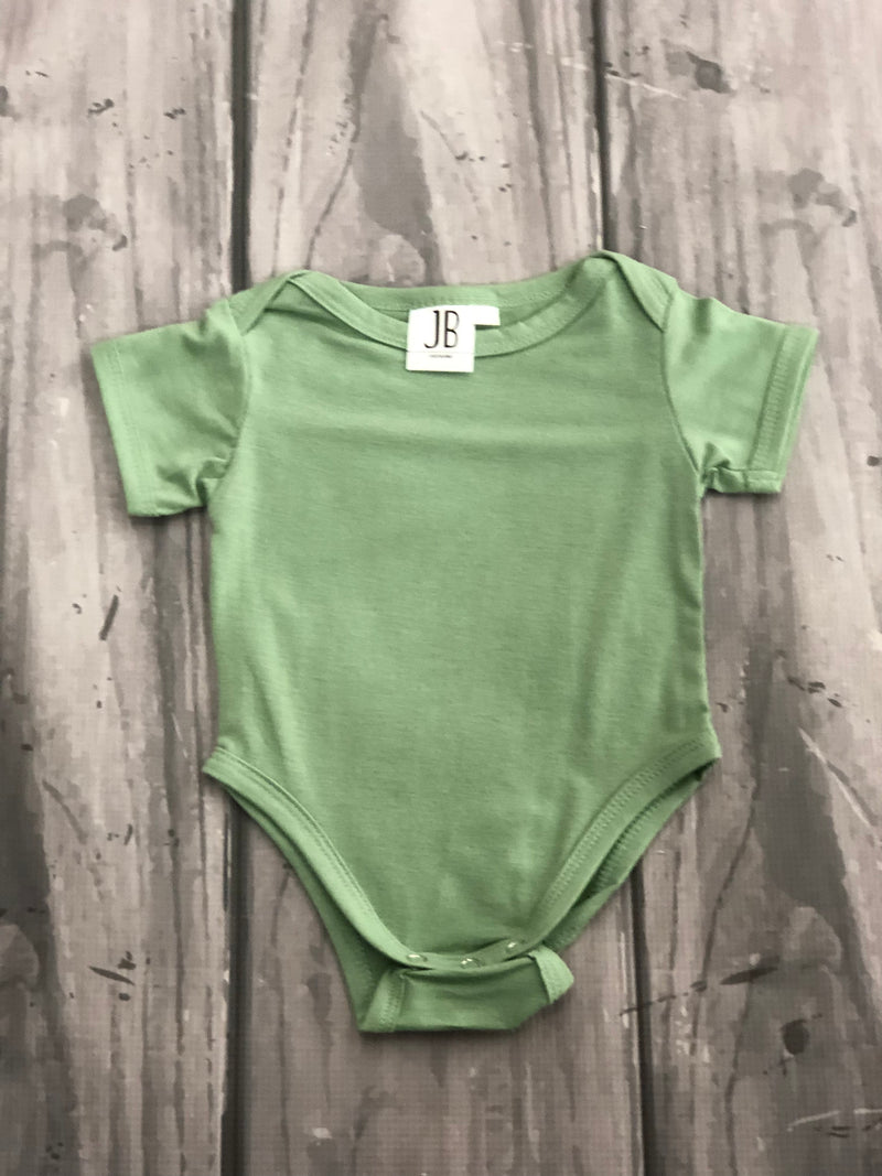 Polyester Infant Bodysuit - Sage
