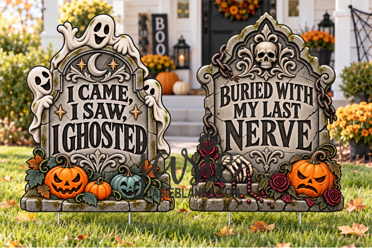 Funny Halloween Tombstones 1
