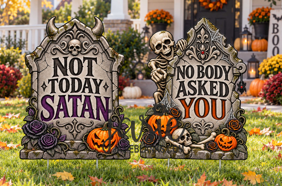 Funny Halloween Tombstones 2