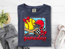 Game Day Red Bows - Transfer