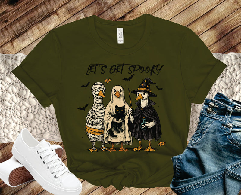 Geese Lets Get Spooky - Transfer