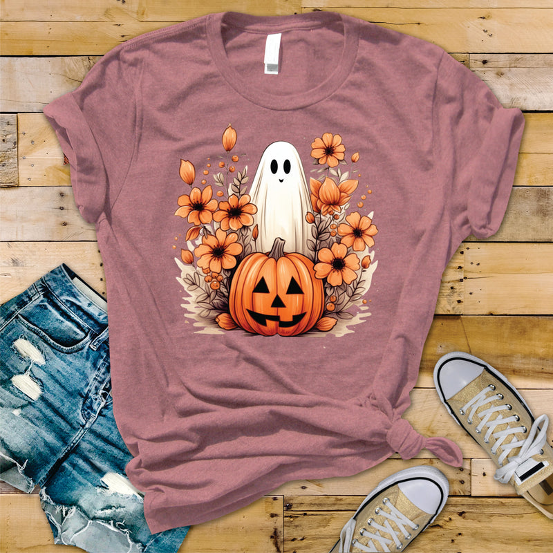Ghost Floral Pumpkin - Transfer (Copy)