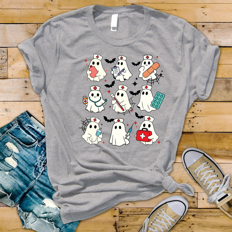 Ghost Nurse Collage - Transfer