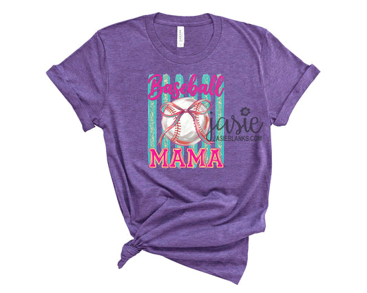 Glitterr Baseball Mama - Transfer