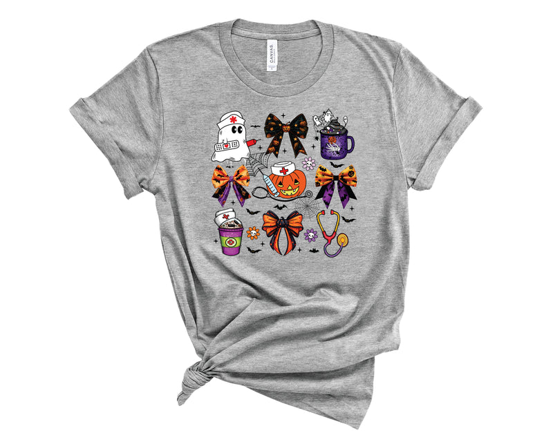 Halloween Nurse Coquette Collage - Transfer