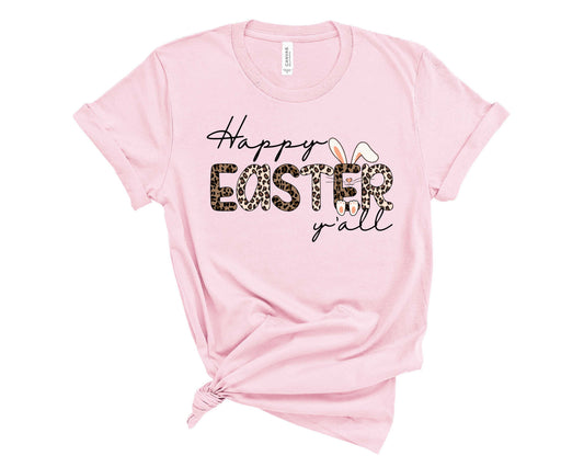 Happy Easter Ya'll Leopard - Transfer