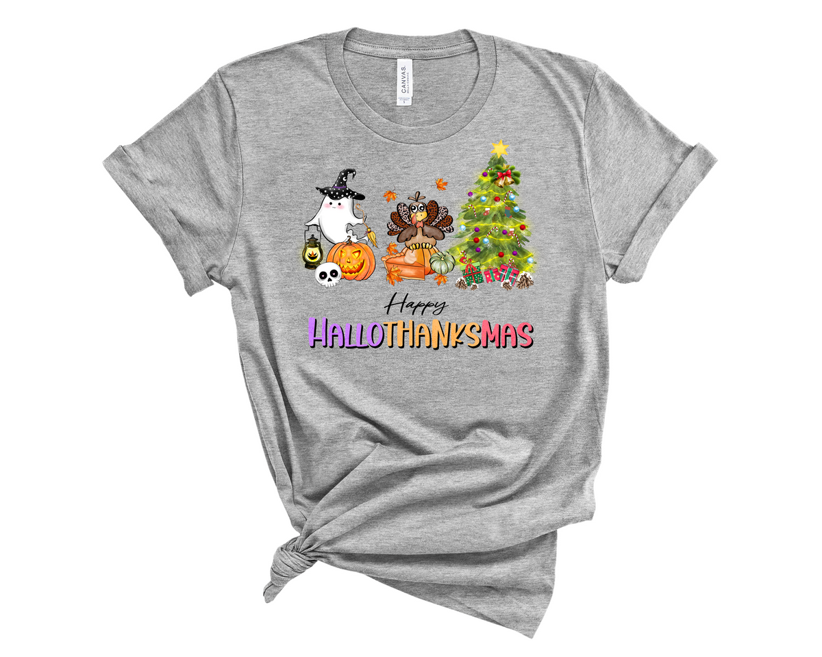 Happy Hallothanksmas Ghost- Transfer