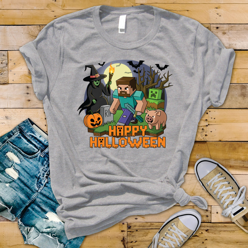 Happy Halloween Gamer Boy - Transfer