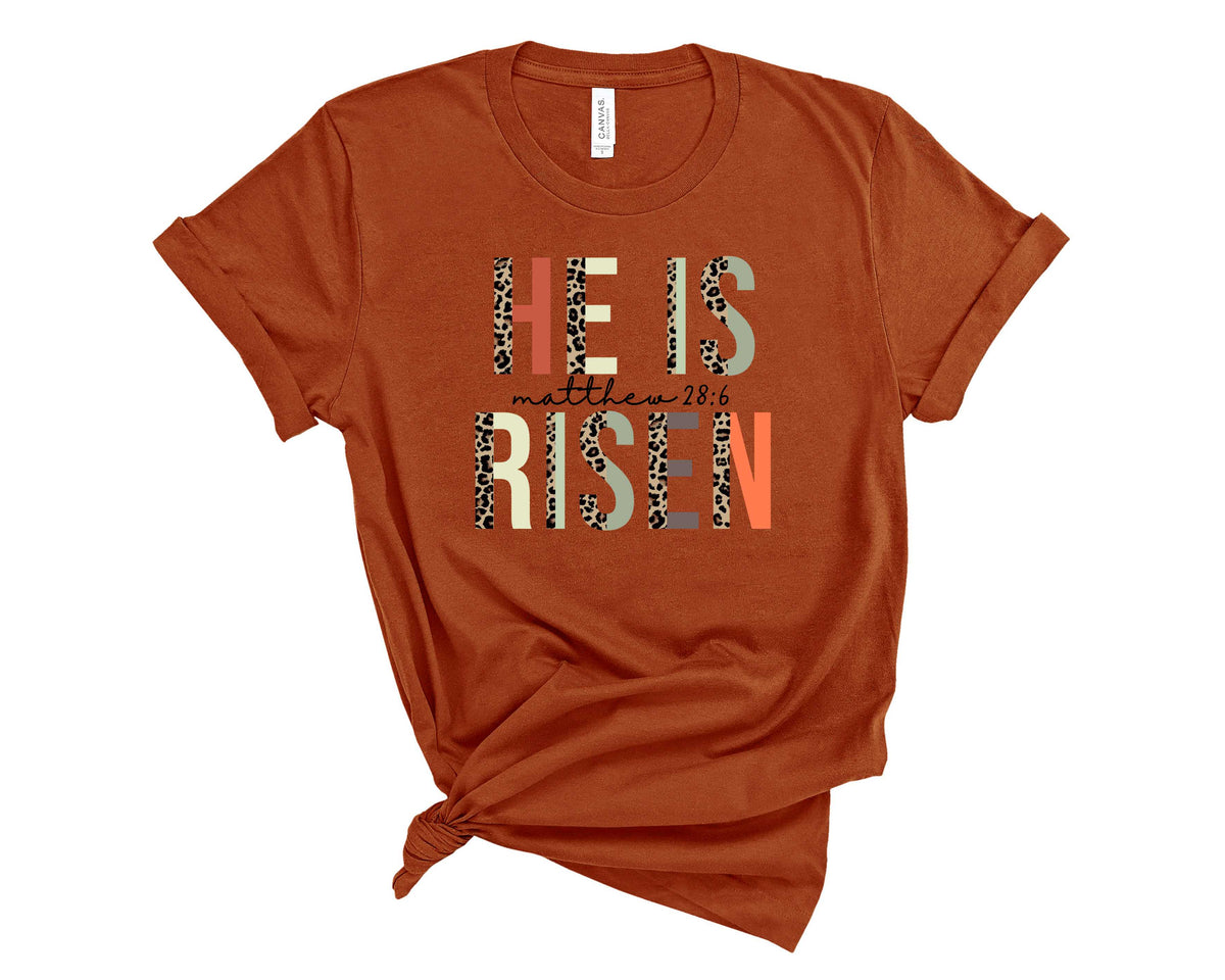 He Is Risen Mint Half Leopard - Transfer