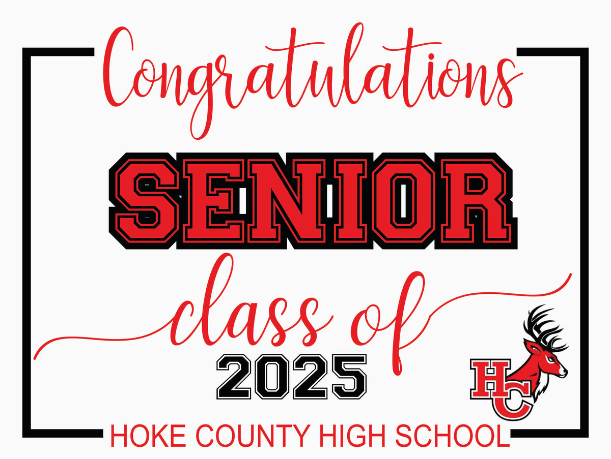 Senior of 2026 Yard signs