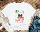 Holly Dolly Christmas Boots - Transfer