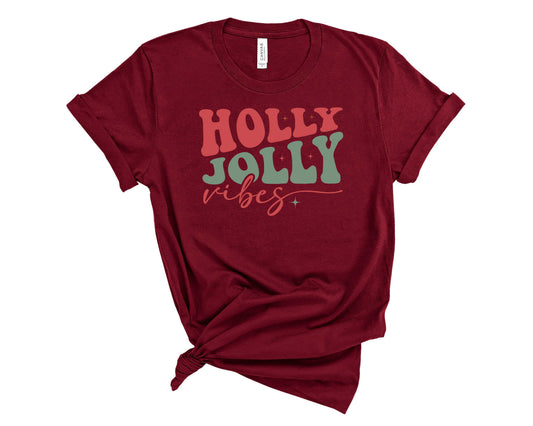 Holly Jolly Vibes Groovy- Transfer