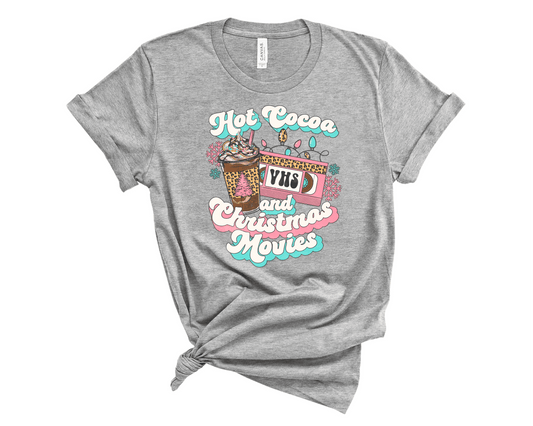 Hot Cocoa & Christmas Movies Leopard- Transfer