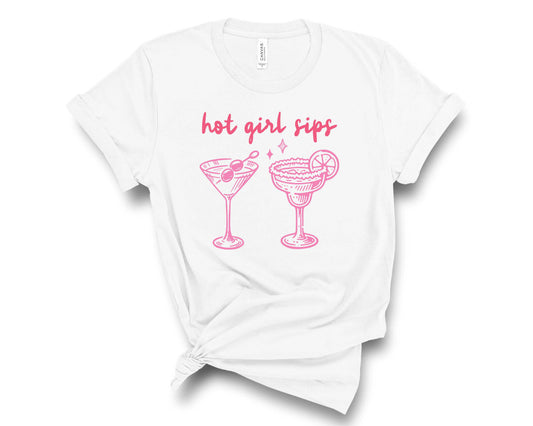 Hot Girl Sips - Transfer