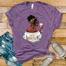 I Am The Hustle Leopard - Transfer