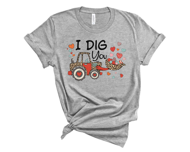 I Dig You Leopard Tractor - Transfer