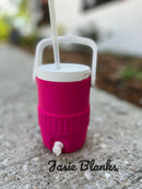 3D - 12oz Can Cooler - Magenta White