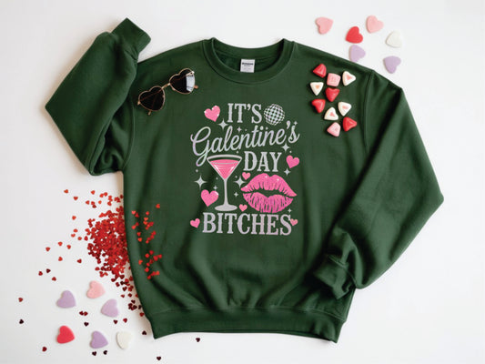 Its Galentines Day Bitches Silver - Transfer